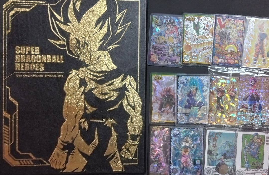 SDBH 引退品　SEC UR SR CP プロモ プレバン スリーブまとめ売り