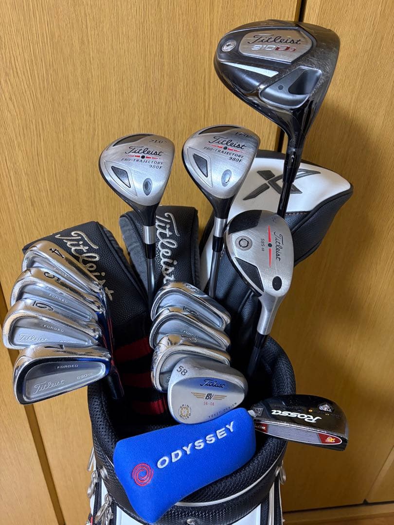 13本! タイトリスト 910D3 980F 585H 690.CB VOKEY