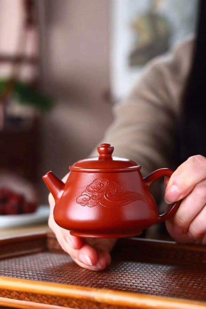 朱泥大紅袍ティーポット