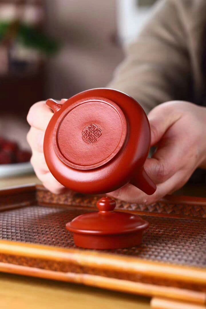 朱泥大紅袍ティーポット