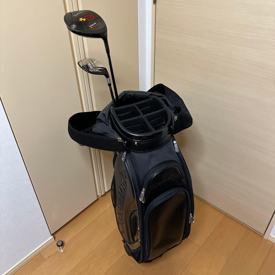 TaylorMade ブラック キャディバッグ