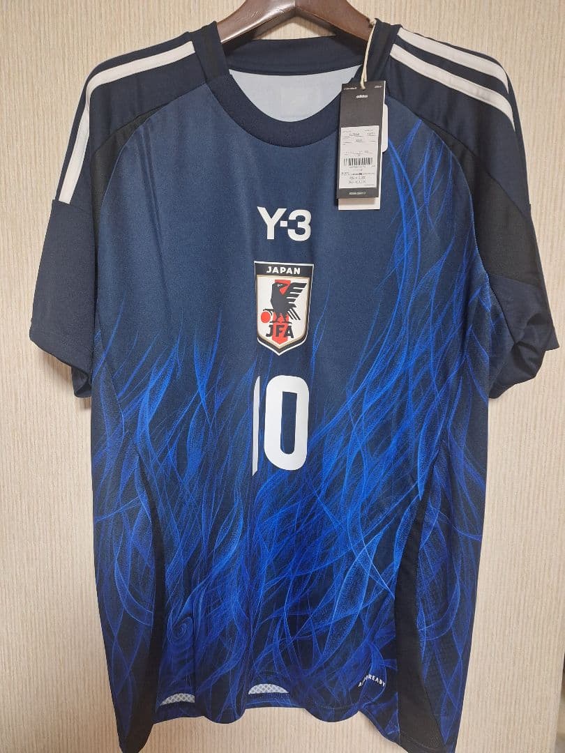 新品未使用。 サッカー日本代表　堂安律選手　レプリカユニフォーム Oサイズ