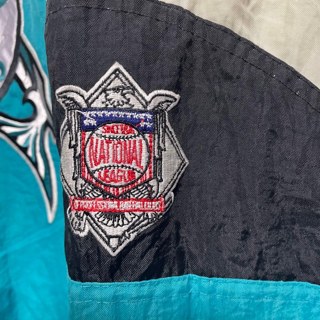 MLB メジャーリーグ マイアミマーリンズ　野球チーム　古着　L