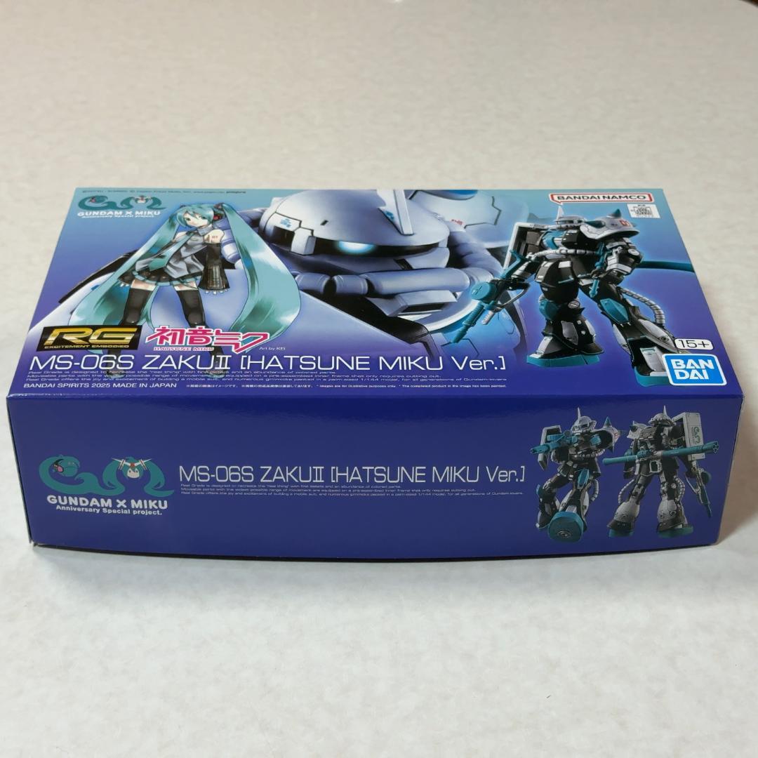 RG 1/144 MS-06S ザクII [初音ミクVer.]◆機動戦士ガンダム