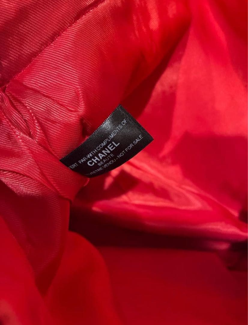 CHANEL スパンコール　トートバッグ　シャネルノベルティ