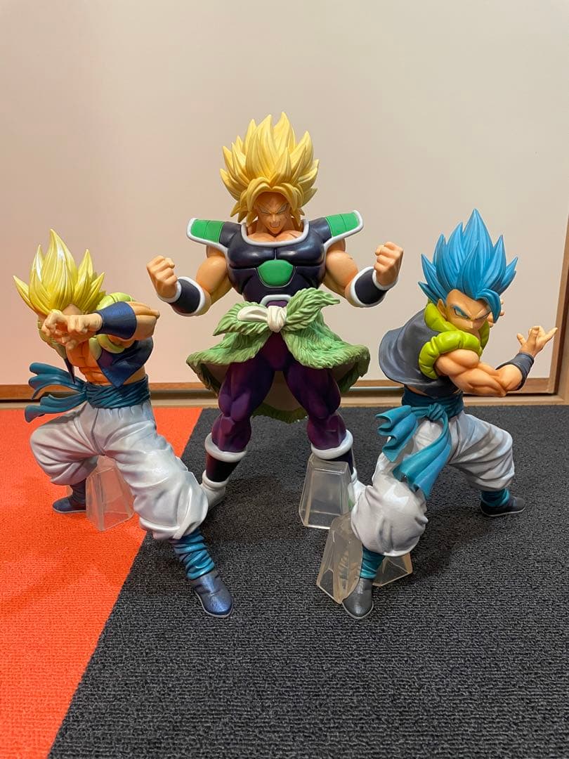ドラゴンボール 一番くじ　ゴジータ、ブロリー、ゴジータブルー　おまけ付き
