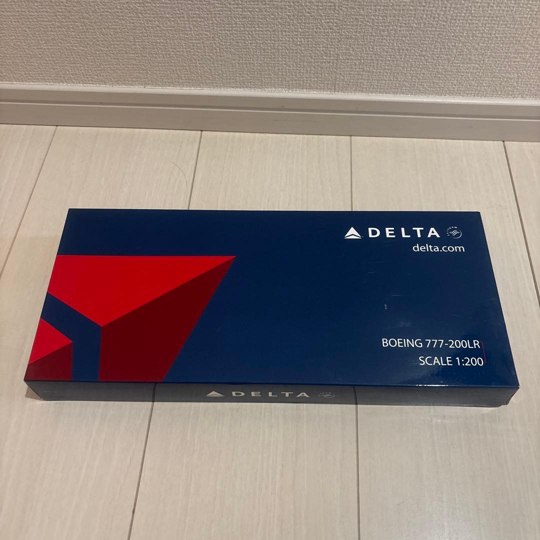 ✨非売品✨デルタ航空 777-200LR 1:200