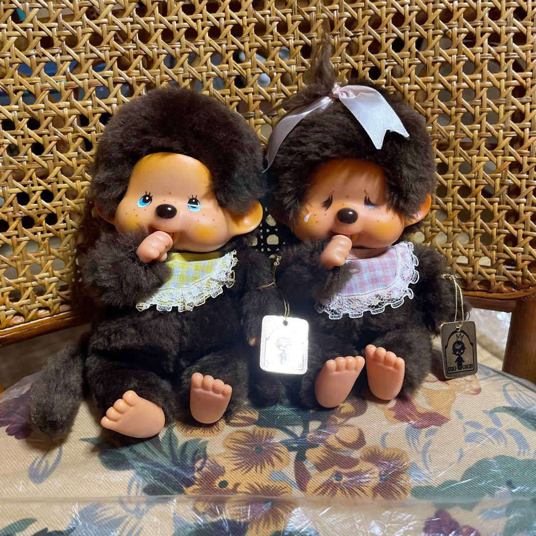 こ*)様 初代モンチッチ　双子モンチッチ　タグ付き