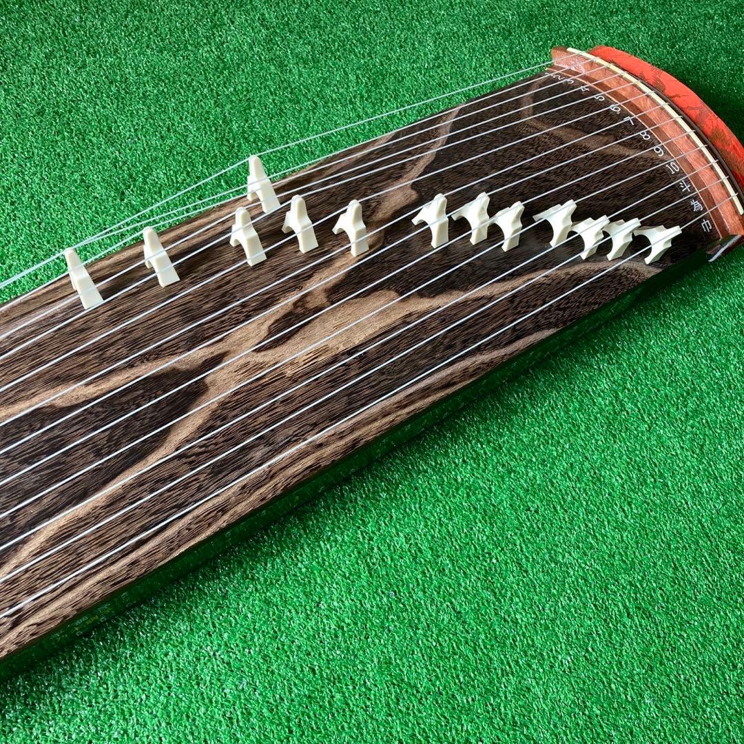 ゼンオン 文化琴 13弦 和楽器 ケース付き　②