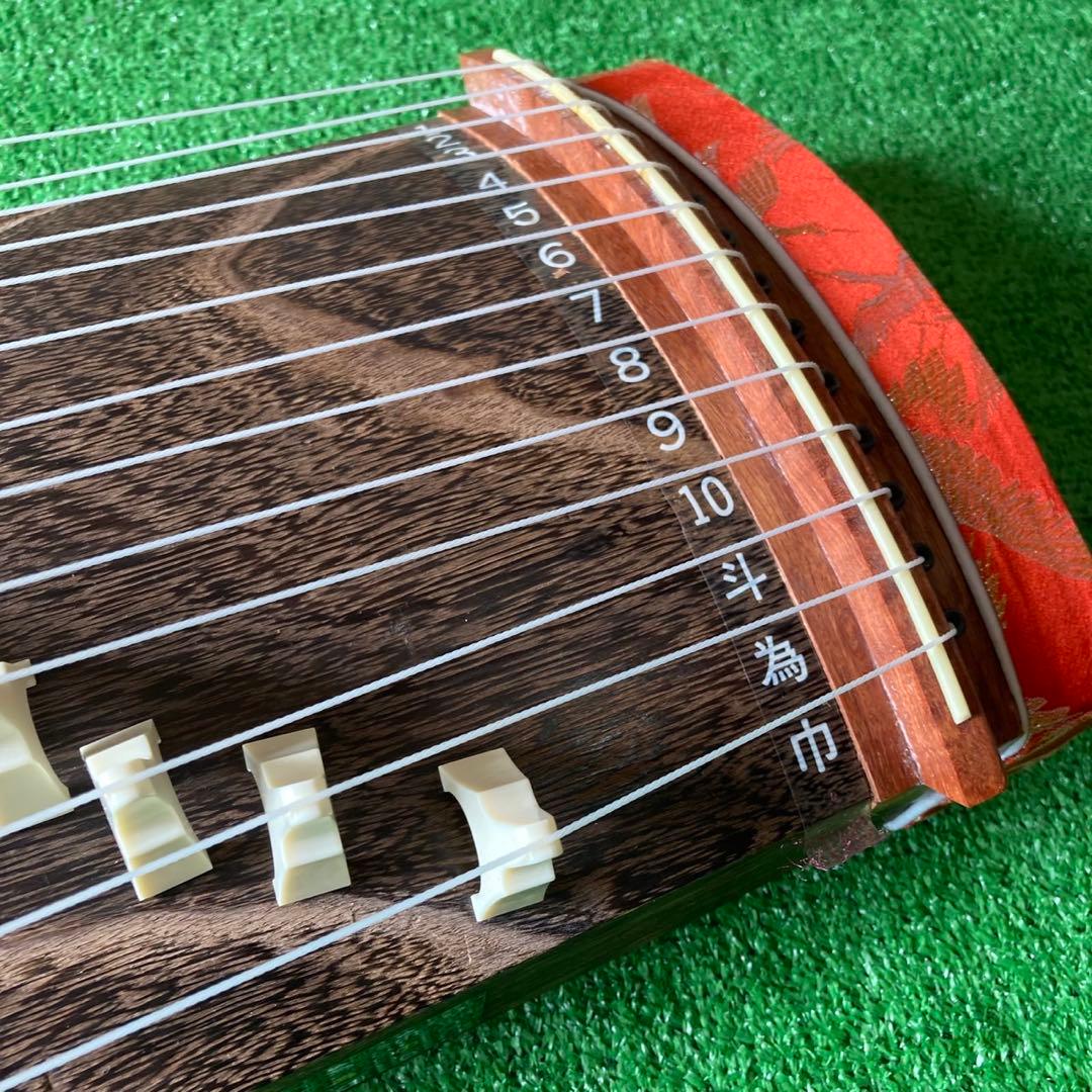 ゼンオン 文化琴 13弦 和楽器 ケース付き　②