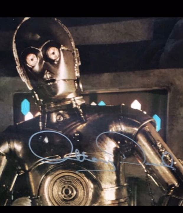 ★スターウォーズ（C-3PO/アンソニー・ダニエルズ）サイン