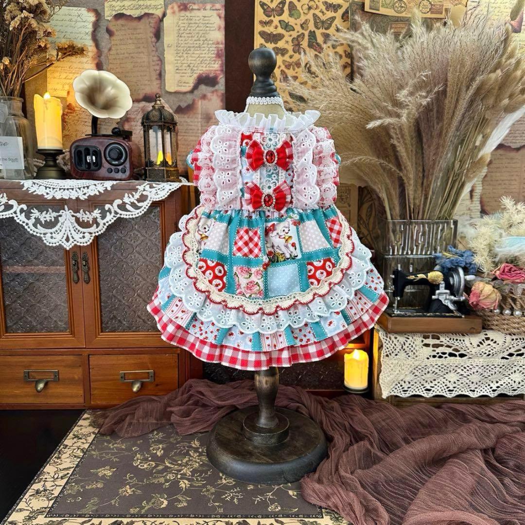 coco様犬服　猫服　ハンドメイド　ワンピース　わんちゃん