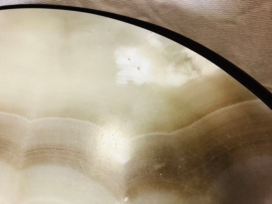 骨董家具　英国製　アンティーク 天然　アラバスター大理石　天板 サイドテーブル