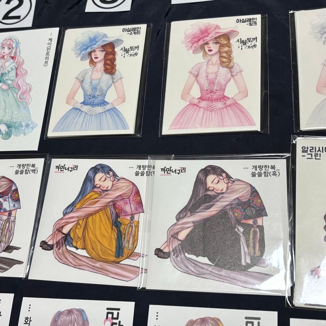 バラ売り可★【BU51海外ステッカー】黒いたぬき様、他。　女の子　人物ステッカー