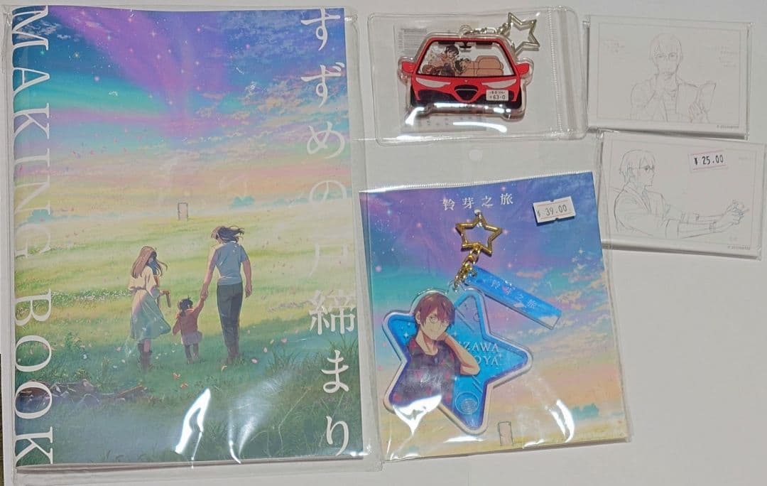 すずめの戸締まり メイキングブック グッズ 韓国