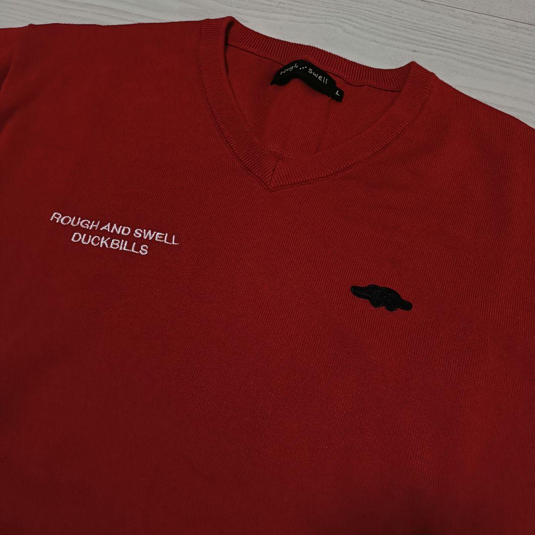 ラフアンドスウェル☆メンズコットンセーター☆サイズＬ