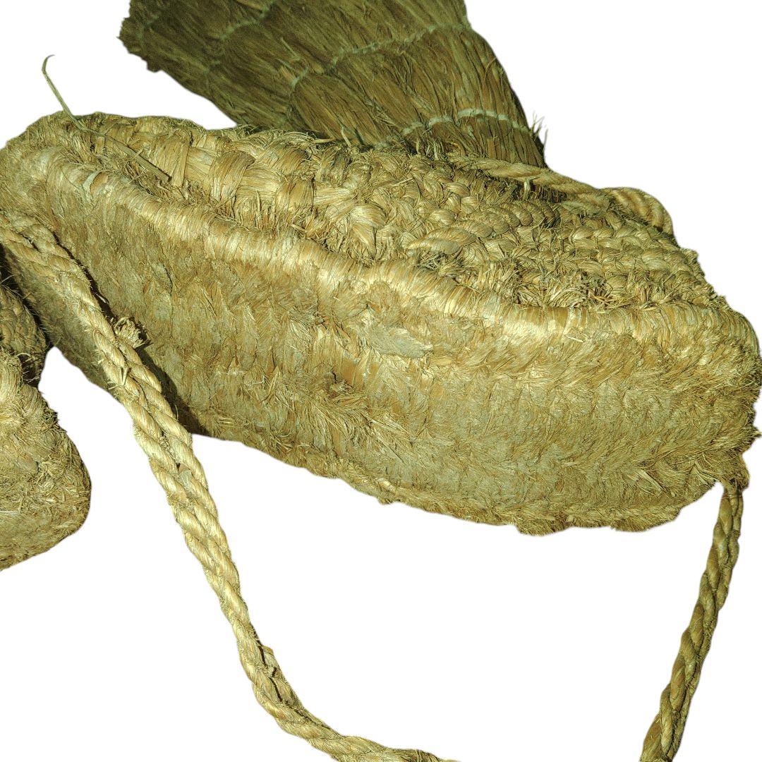 藁靴　深靴　雪靴　民具　参考資料　歴史資料