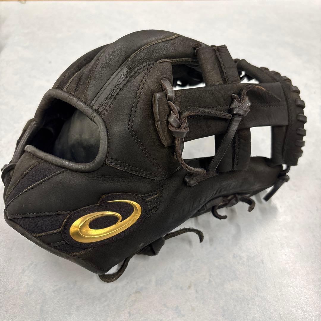 アシックス　ゴールドステージ ブラック 硬式グローブ