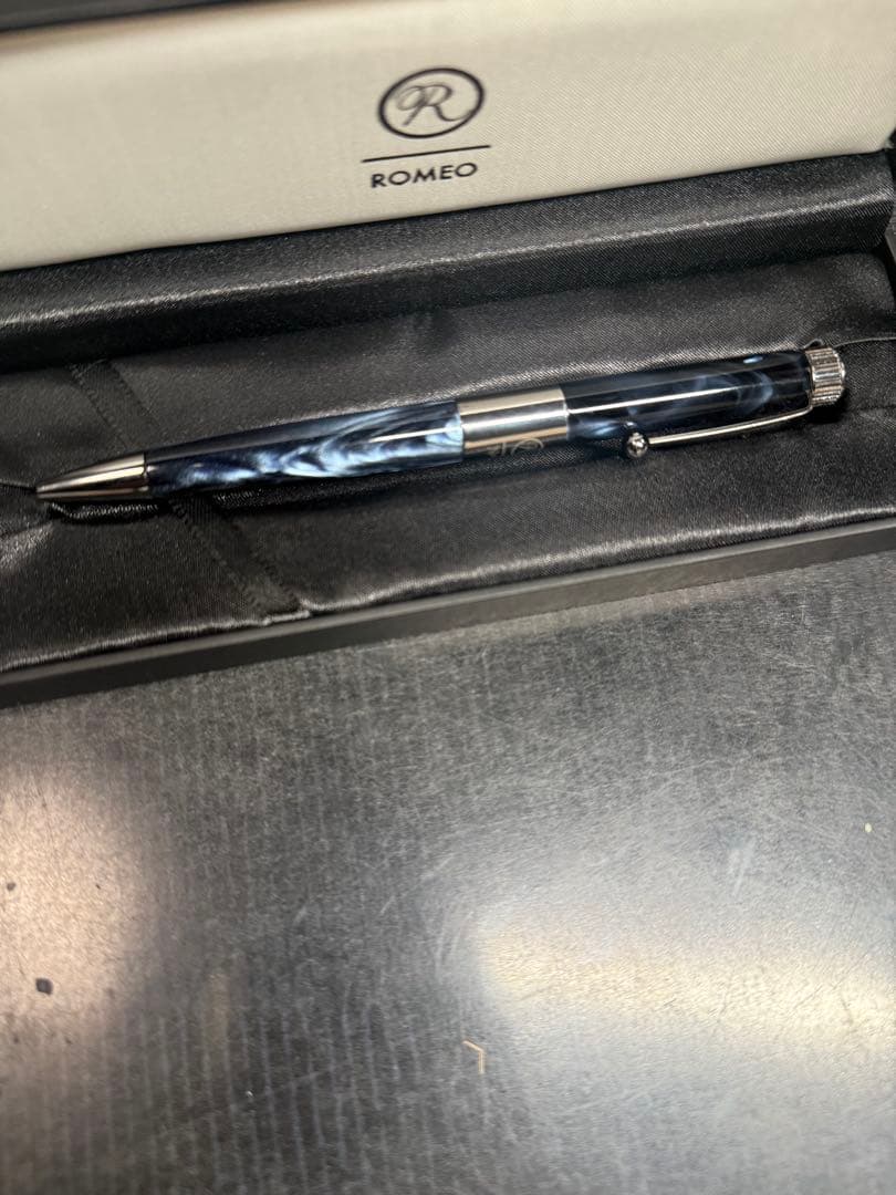 ROMEO ロメオ No.3 細軸 ボールペン イタリアンブルー