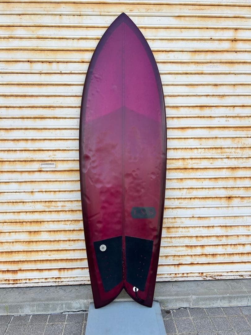 値下げ LVS サーフボード ラバーズ FISH 1フィッシュ5'6\