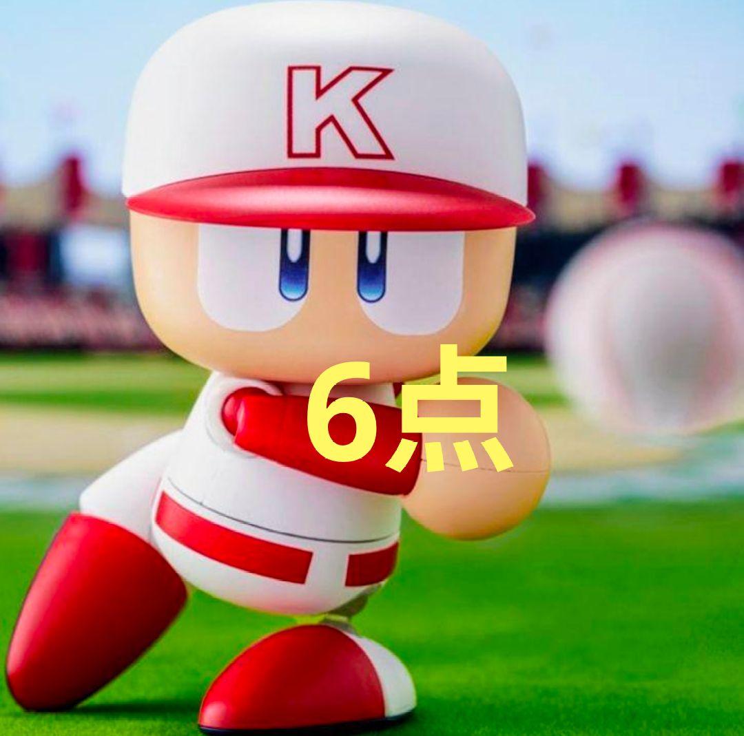 パワフルプロ野球　パワプロくん　プライズアクションフィギュア　6点
