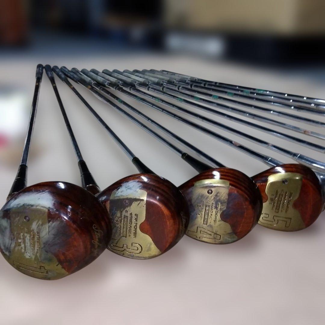 ③木製ヘッド　メンズゴルフクラブ　１４本セット