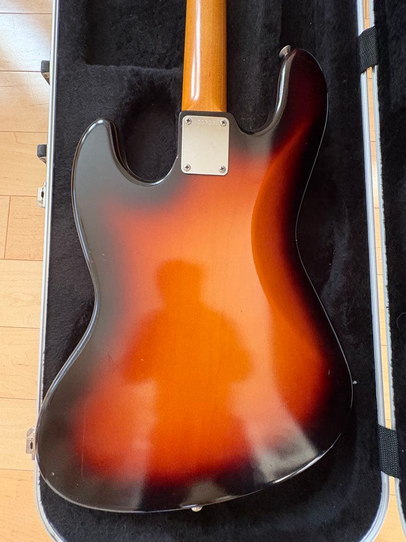 【希少】フリーダムカスタムギターリサーチ フレットレスベース ハードケース付