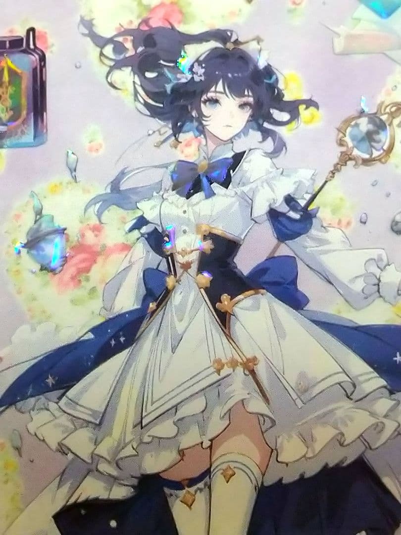 のこり１✩廃盤品✩J854＃戟影晨星(贝壳光)切り売り海外人物女の子AIマステ