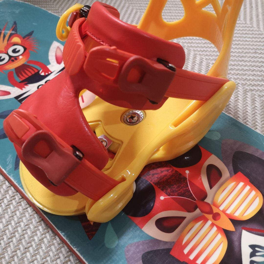 90cm Salomon TEAM スノーボード ビンディング リーシュコード付