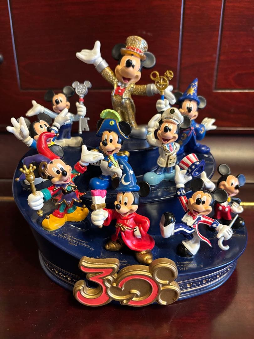 東京ディズニーリゾート　30周年　フィギュア