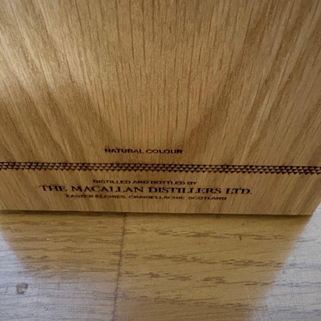 【木製化粧箱とケースのみです】　 マッカラン30年