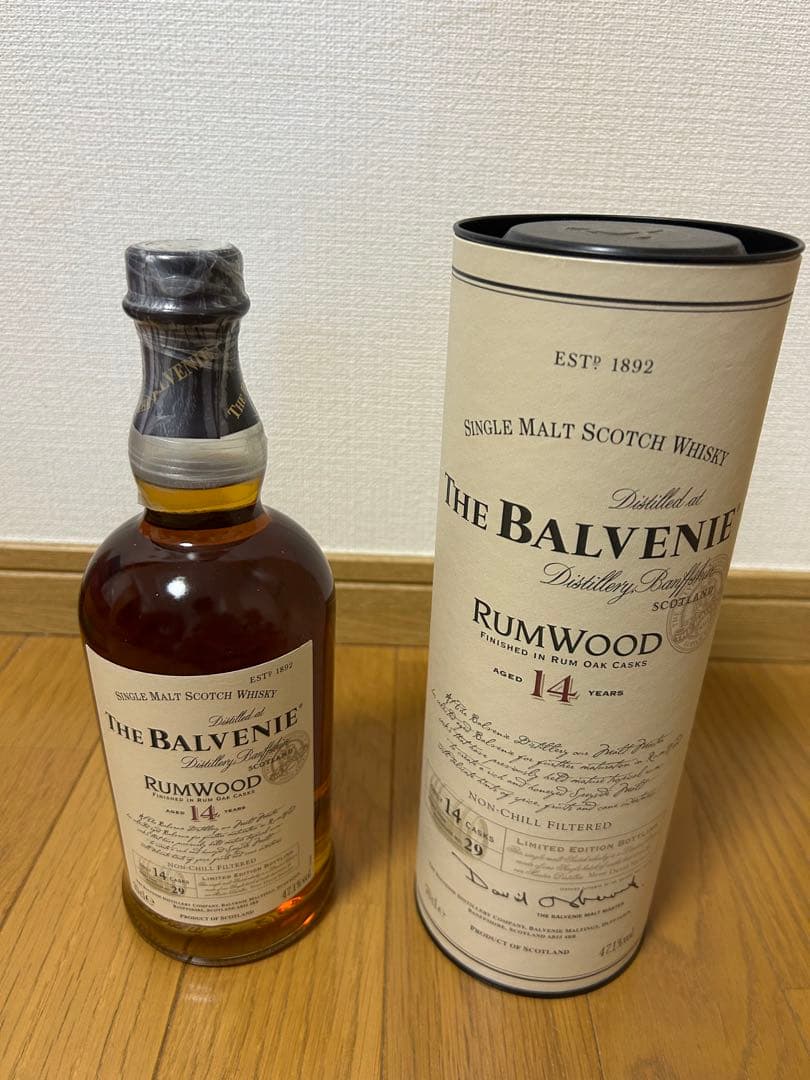 (希少品値下げ)The Balvenie Rumwood 14年