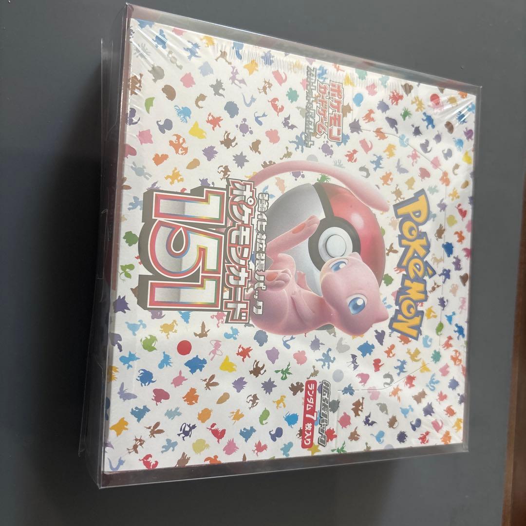 ポケモンカード 151 シュリンク付き 未開封 1BOX