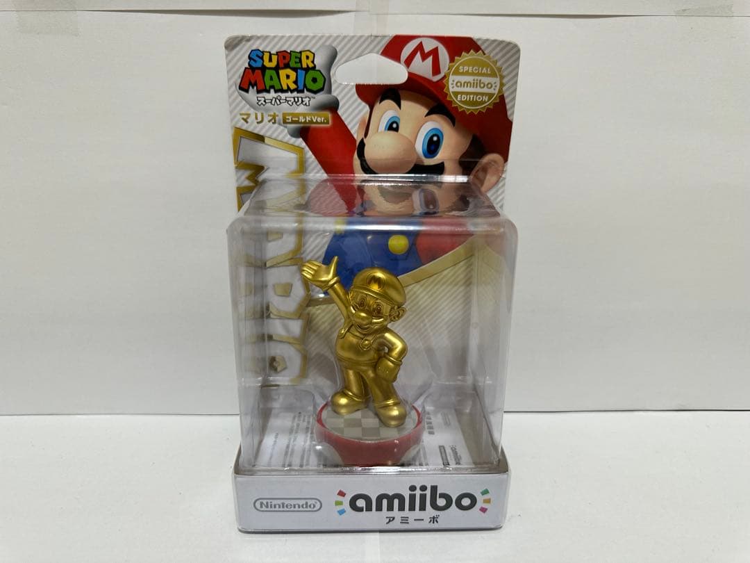 【新品・未使用・未開封】amiibo ゴールドマリオ