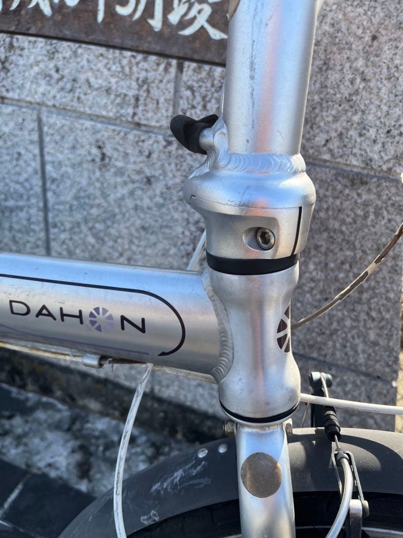 未整備　DAHON route 20インチ　6段変速　折り畳み自転車　ダホン