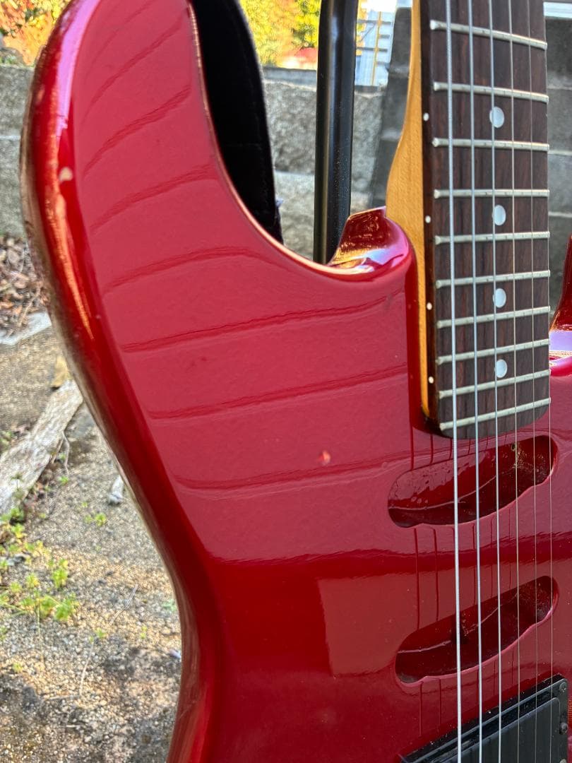 Fernandes エレキギター レッド