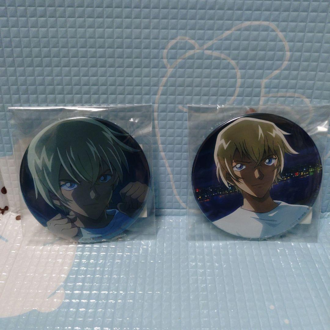 名探偵コナン　純黒の悪夢　缶バッジ　安室透　2個セット レア