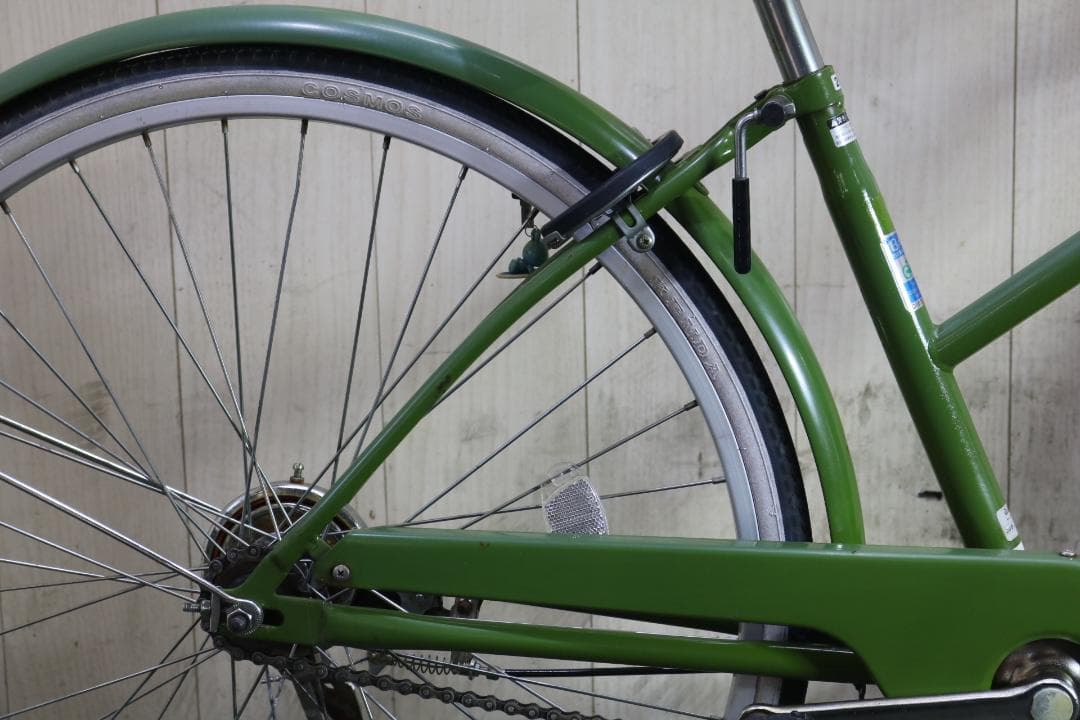 INNOVATION FACTORY 26インチ 軽快シティークロス GREEN