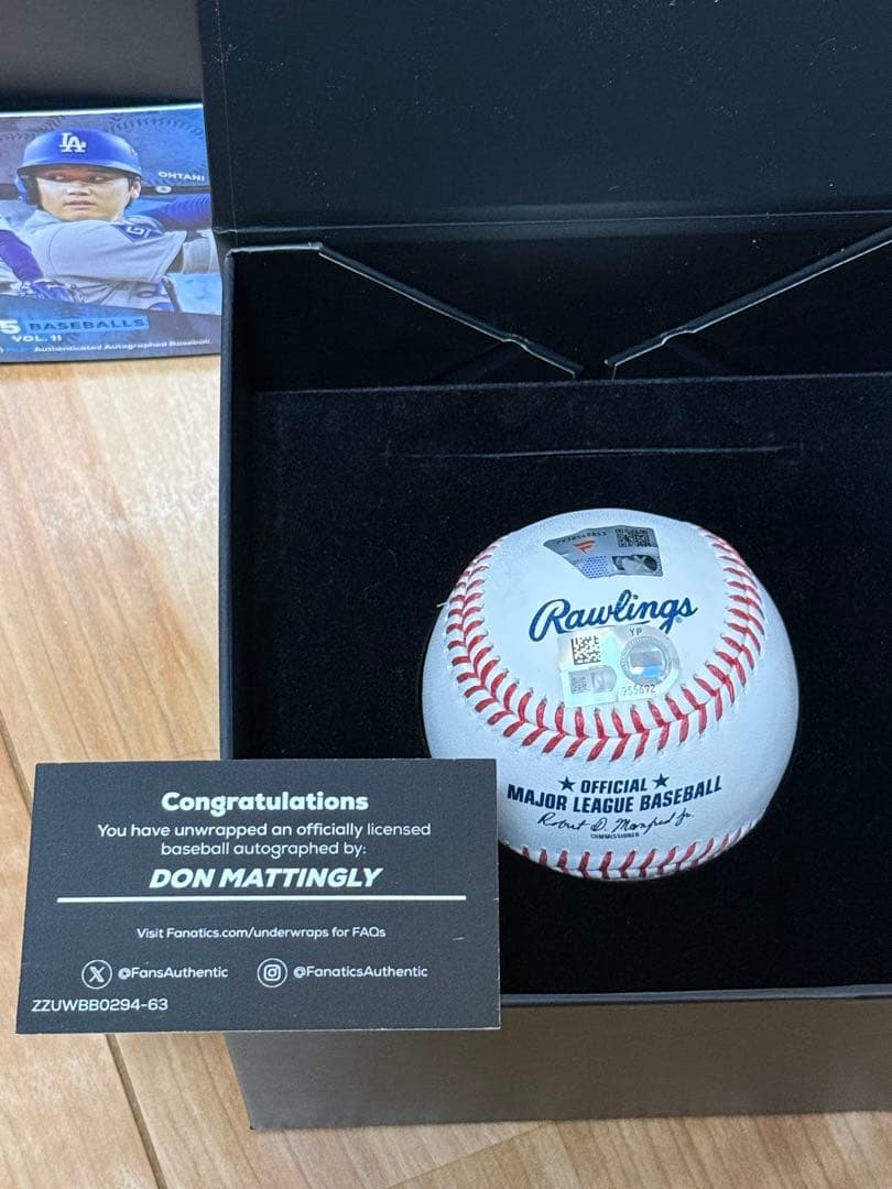 FANATICS MLB 2025 ドン・マッティングリー サインボール