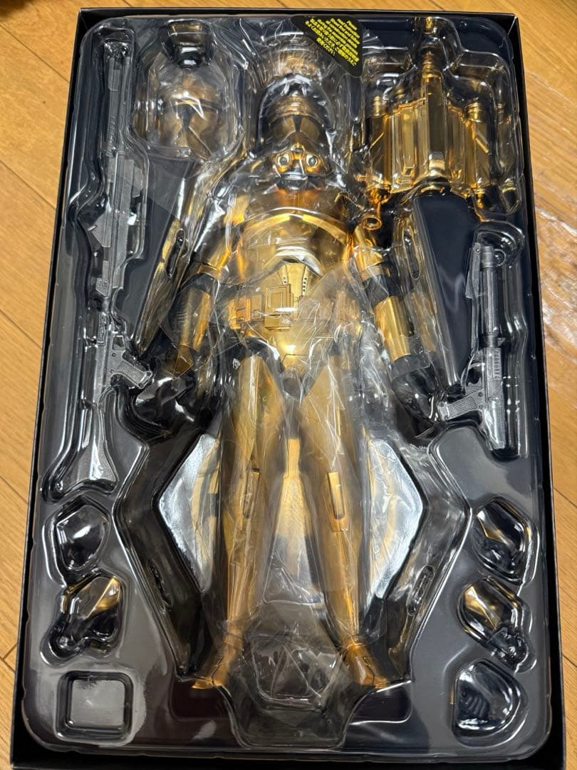 ホットトイズ　クローン・トルーパー　ゴールドクロム