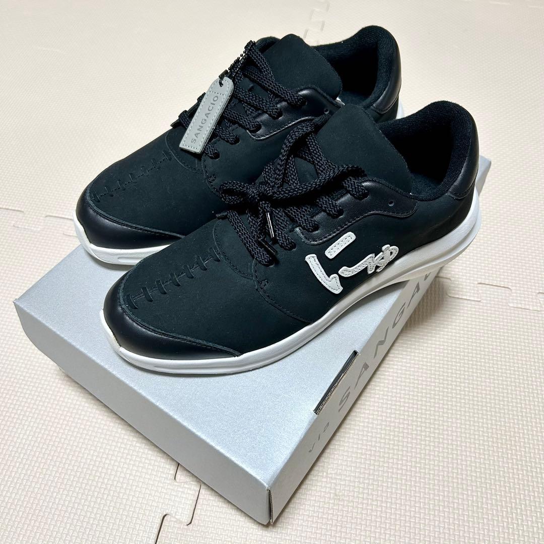 SANGACIO 黒 スニーカー