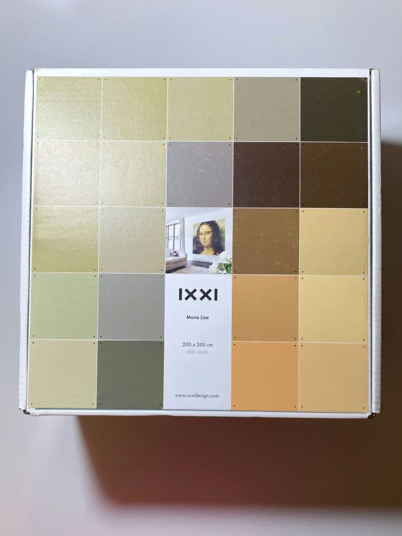【IXXI】ウォールピクチャー ピクセル モナリザ 200×200cm