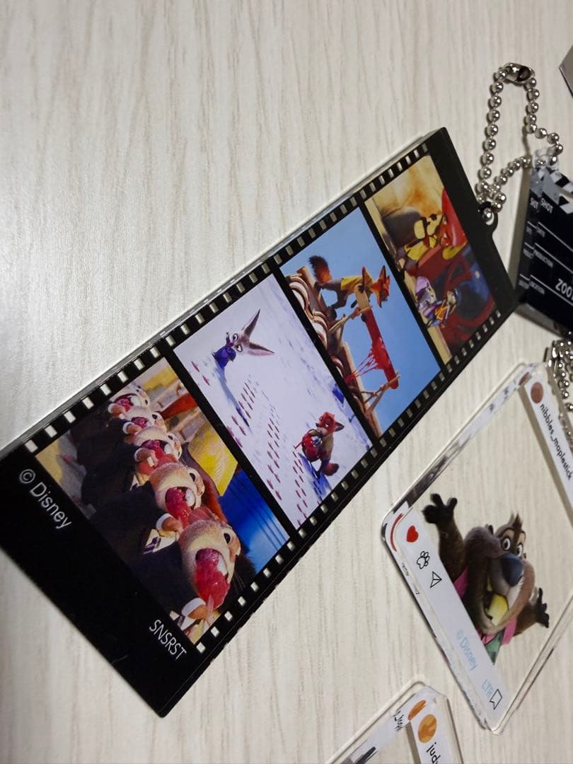 ズートピア2 オーマイカフェ　アクリルキーホルダー等　9点セット　ニック　特典