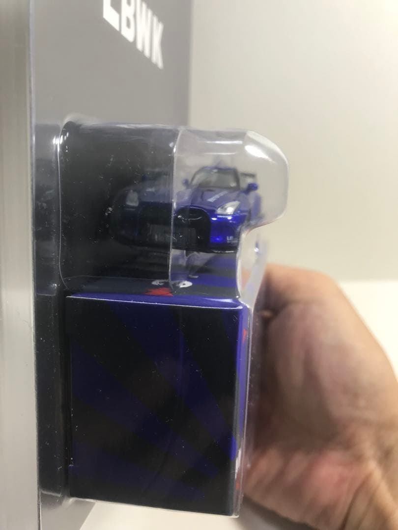 リバティーウォーク 1/64 ミニカー GT 北米仕様　キャンディーブルー未開封