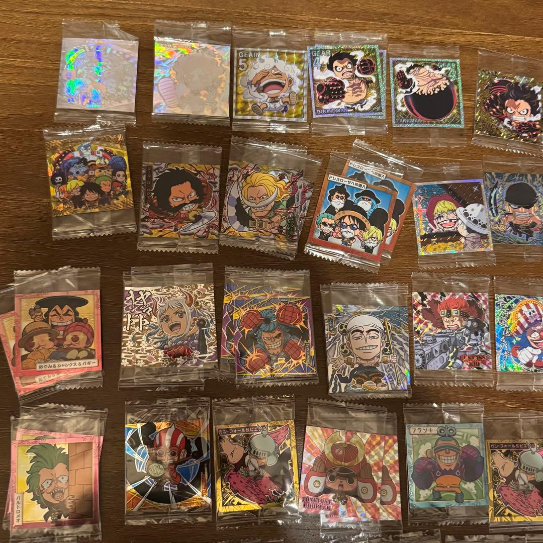 ワンピース ウエハースシール 約90枚 ダブりあり