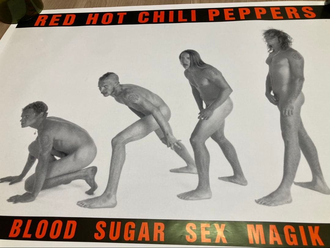 超希少90svtg◇red hot chili peppersレッチリ ポスター
