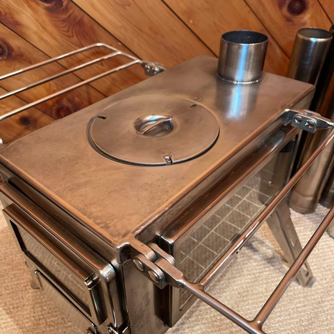 美品 WINNERWELL Nomad View M 薪ストーブ 煙突セット