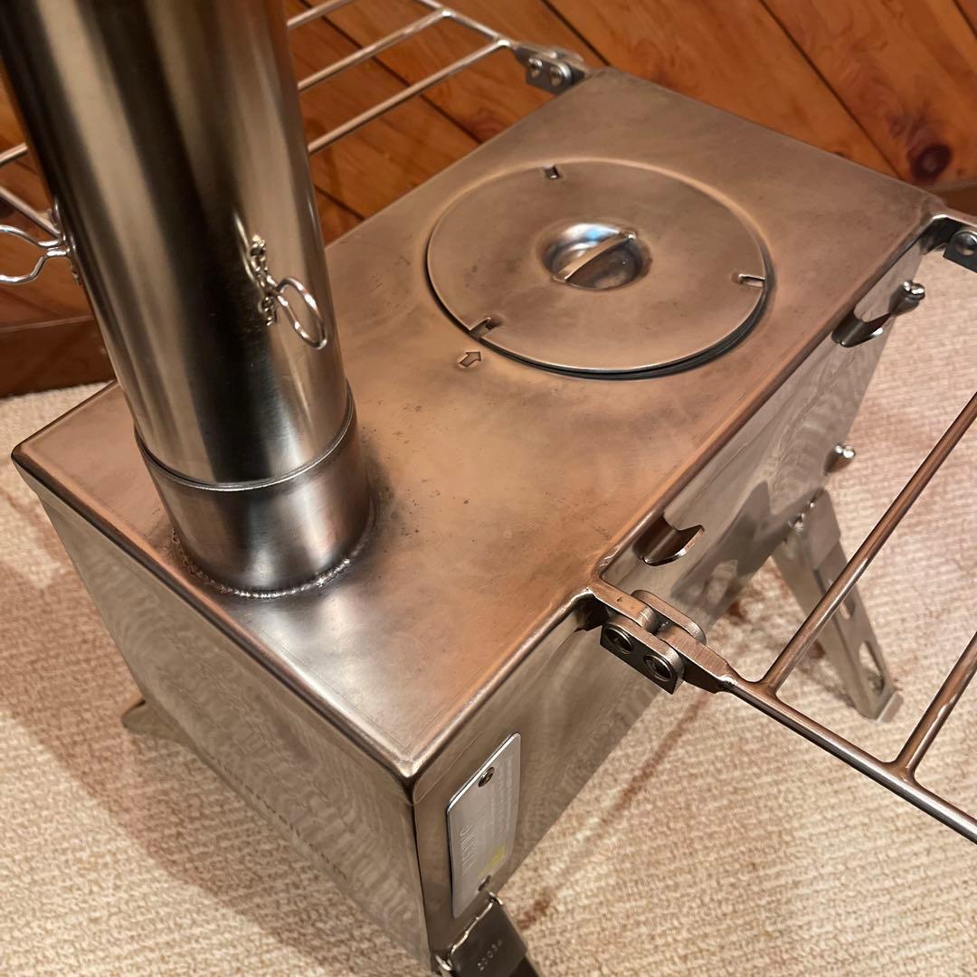 美品 WINNERWELL Nomad View M 薪ストーブ 煙突セット