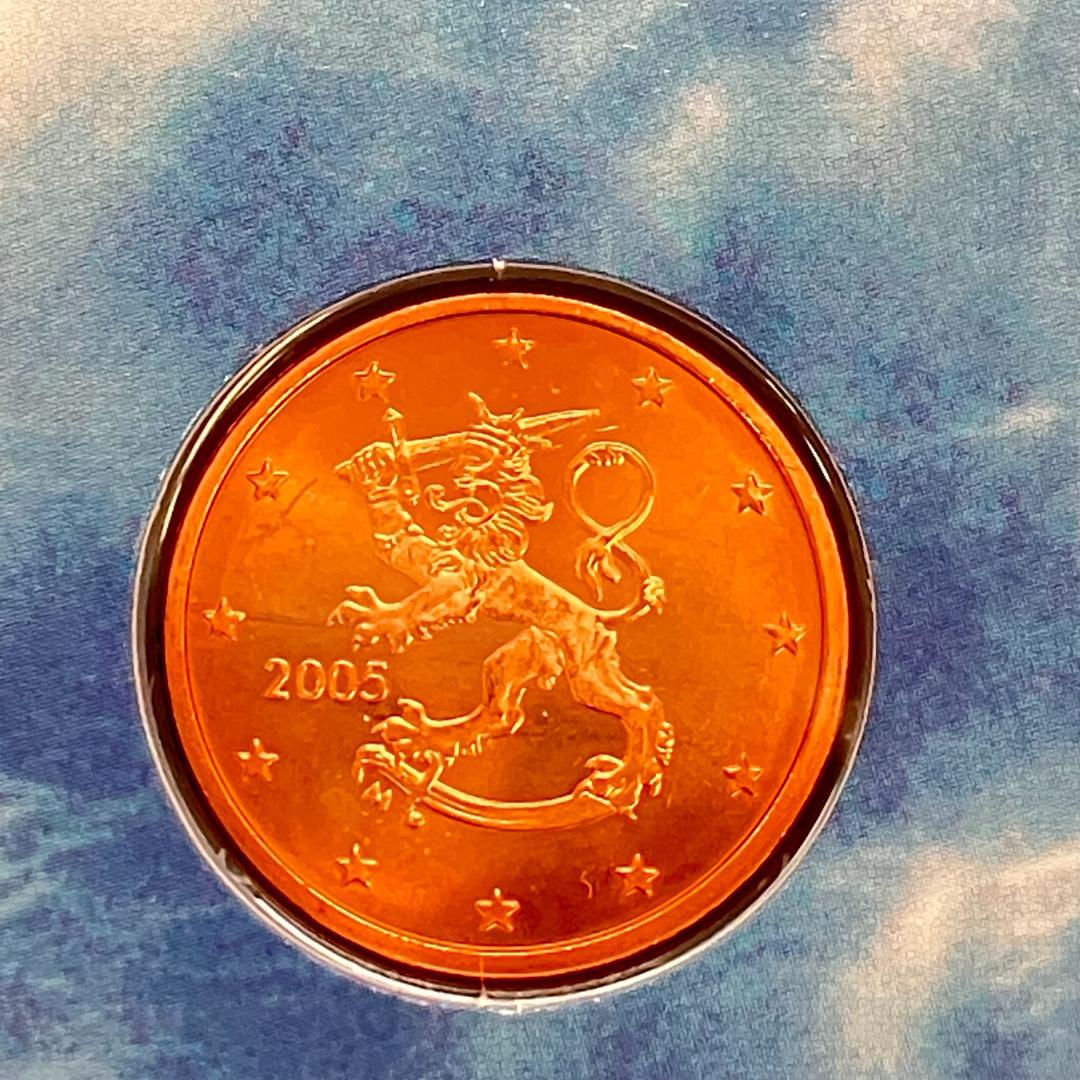 フィンランド 記念硬貨セット 2005年発行　ホッキョクギツネ