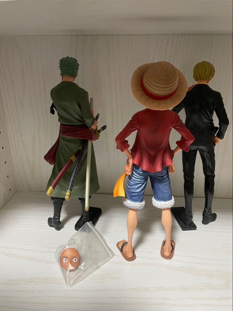 ワンピース　グランディスタgrandista フィギュア　ルフィ　ゾロ　　サンジ